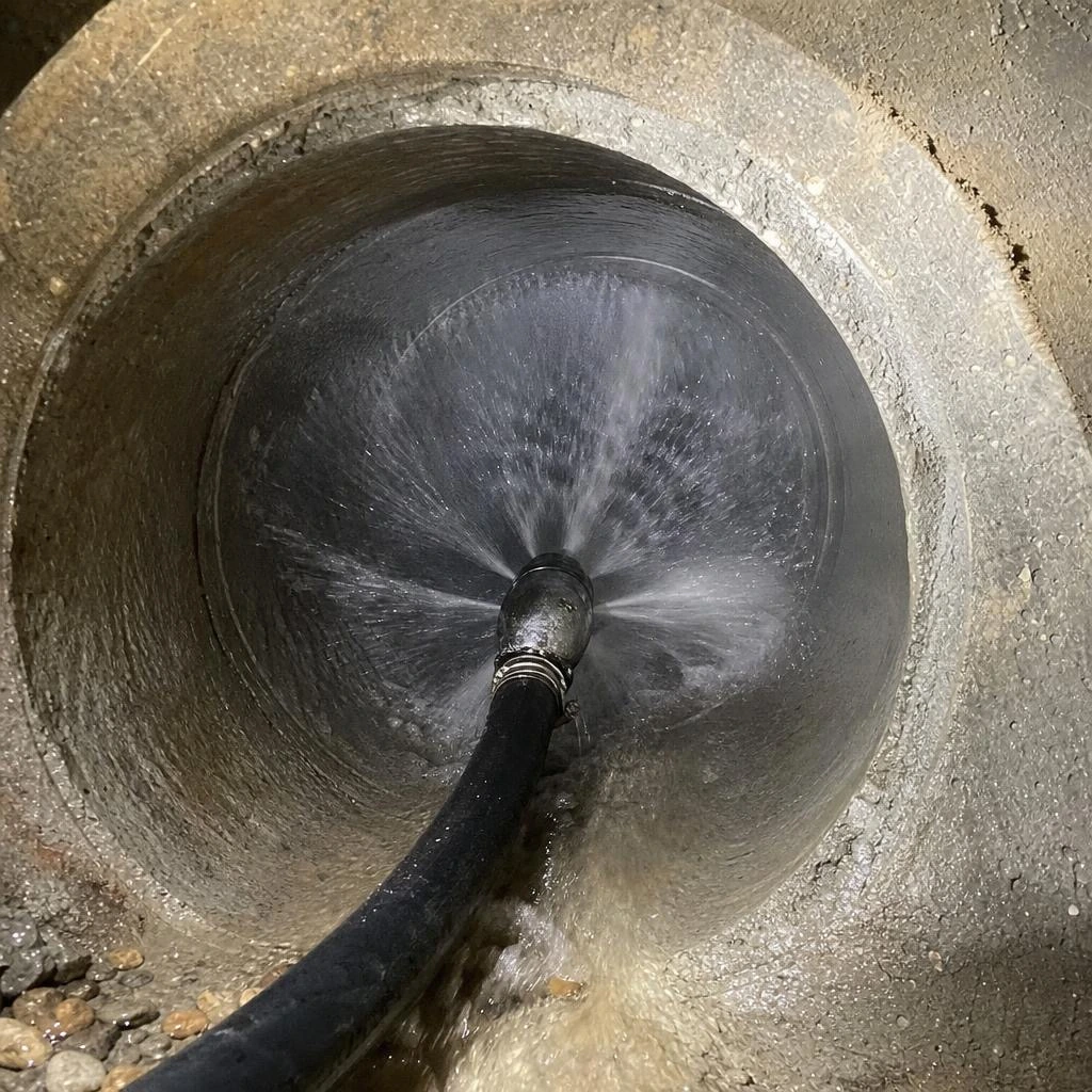 Hydro jetting service, high pressure pipe cleaning in Stockton CA